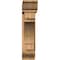 Ekena Millwork Merced Traditional Smooth Bracket w/ Offset Brace, Western Red Cedar, 7 1/2"W x 32"D x 32"H BKT0806X32X32MRC01SWR - alternate 2
